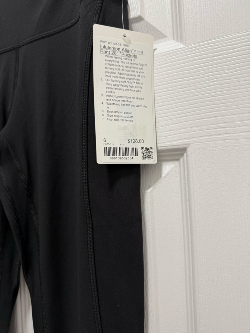 Lululemon align HR pant 28 inch with pockets NWT - Picture 4 of 7